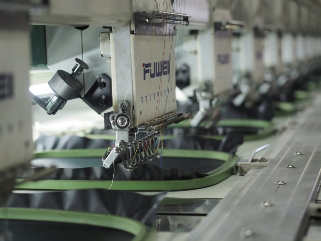 industrial embroidery machines  
